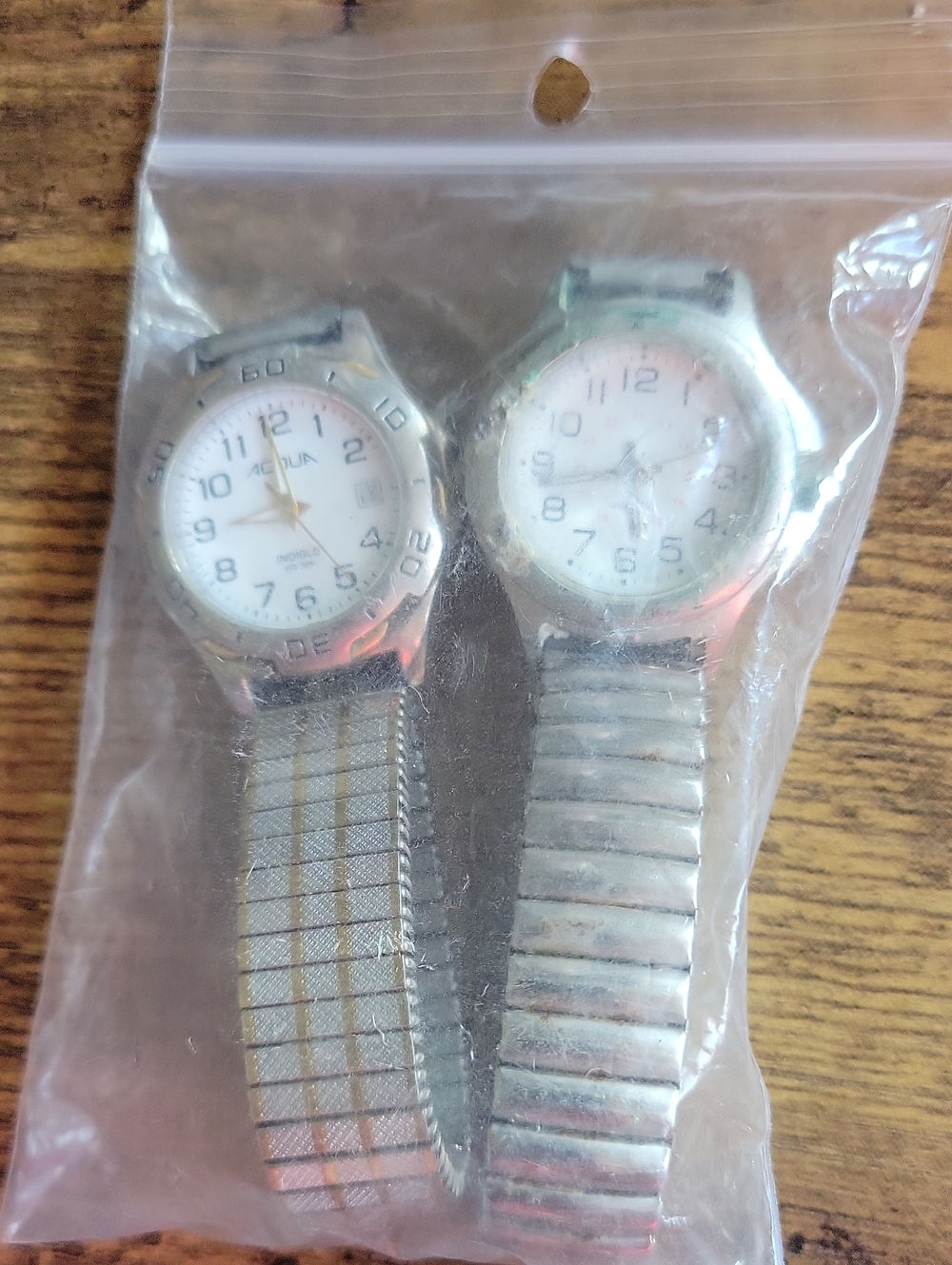 Vintage Expandable Watches - White Dial
